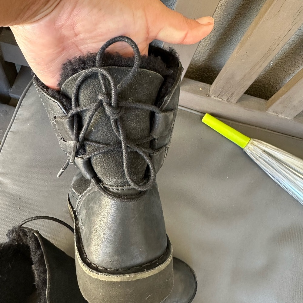 UGG black Suede Boots - image 5